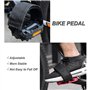 YdseozOA 1 Paire de Sangles de pédale de vélo réglables antidérapantes Double adhésif Sangles d'orteils Sangles de pédale de vél