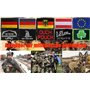 2 Pièces Réfléchissant Drôles Patch Visage Souriant IR Infrarouge Sécurité Drôle Badge Moral Tactique Coussin D'Uniforme Militai