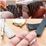 BOBOZHONG Barrettes à Ressort Montre,360 pièces Montre Bracelet Broches en Acier Inoxydable,Tige Bracelet Montre,Ressort Barres,