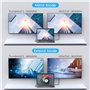 HUB USB C pour Macbook Pro/Air 13" 15" 16", Adaptateur USB-C 7 en 2 vers HDMI 4K, Thunderbolt 3 (100W PD), Port USB 3.0 & USB 2.
