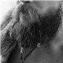 Keboyoe 48 Pièces Perles de Barbe Viking Barbe Perles Rune Bijoux Alliage Perles de Rune Viking Avec Pince à Cheveux,Peigne et é