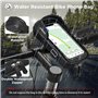 Sacoche Vélo Guidon Cadre Porte Telephone Velo VTT Trottinette Electrique Rotation 360 av