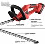 Taille Haie Electrique Lame Double Action de 520 mm