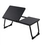 FurnitureR Bureau pour Ordinateur Portable, Table de lit avec Pieds Pliables, Support de Lecture, Support pour Petit déjeuner, l