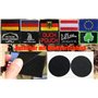 Lot de 2 écussons tactiques compatibles avec Umbrella Corporation Resident Evil - Écusson avec Hook and Loop- Patch militaire po