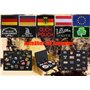Lot de 2 écussons tactiques compatibles avec Umbrella Corporation Resident Evil - Écusson avec Hook and Loop- Patch militaire po