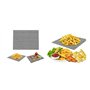 40 * 30cm Grille Barbecue decoupable, 3PC Tapis de Cuisson Réutilisable Grille Anti-adhésif pour Yaourtières Multi-Délices Barbe