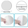 YXYAOLEE Lot de 20 petits miroirs ronds en plastique - Mini miroir - Carrelage - Petit miroir autocollant - Plateau pour travaux