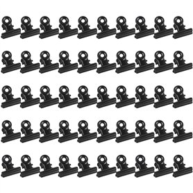 Bigxin 50pcs Clip De Papier Noir