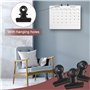 Bigxin 50pcs Clip De Papier Noir, Clip Pour Feuilles Décoratives Clip Pour Sacs Alimentaires Trombones Pour Photos Pour Dossier,