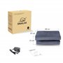 Snailax Tapis de Massage en Mousse à Mémoire avec Chaleur - Matelas Massant Chauffant et Vibration, Coussin de Massage Complet p