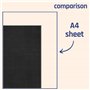 DIY Grande Feuille Rectangle Tableau Noir Étiquette Autocollants, Auto-adhésif Réutilisables Effaçable - 25 x 15cm, Paquet de 20