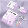 Epilateur Electrique Femme, 36 Pinces Précision, Rechargeable, Technologie de Pincettes Micro-Grip, Tondeuse Bikini, Épilateur É