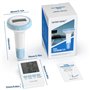Thermomètre de piscine flottant sans fil IP67 étanche avec surveillance de l'humidité pour piscines, baignoires, bassins à poiss