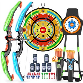 HYES 2 Pack Arc et Flèche Jouet pour Enfants