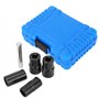 KIMISS 5 pièces Twist Socket Set Roue de Verrouillage Écrou Boulon Goujon Extracteur Extractor 17mm 19mm 21mm 22mm Douille