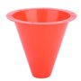 Alomejor 10Pcs Cônes de Circulation Cônes Plots en Plastique Cônes de Marqueurs Aide Entraînement d'Agilité Vitesse pour la Form