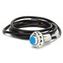 Walfront 1.2M Interrupteur de Proximité de Capteur NPN à Effet Hall à 3 Fils Normalement Ouvert avec Aimant 6-36V 200 mA Détecte