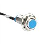 Walfront 1.2M Interrupteur de Proximité de Capteur NPN à Effet Hall à 3 Fils Normalement Ouvert avec Aimant 6-36V 200 mA Détecte