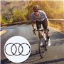 SacJkt Rondelles de Roue Libre de vélo, entretoise de moyeu de Volant dinertie de Cassette, 3 pièces rondelle de Support de péda