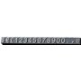 feedal Lot de 170 cubes d'affichage de prix réglables pour bijoux, montres, bagues, prix en dollar, noir