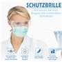5 PièCes Lunettes SéCurité Contre Gouttelettes Protection Yeux Lunettes Anti-PoussièRe Lunettes SéCurité Transparentes Anti-BuéE