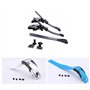 Hyxodjy Patin Roulette Boucle Sangle Boucle Sangle pour Patins Rollers Ligne Remplacement de Sangle de Patins SéCurité Universel