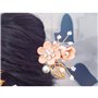 3 Pièces Peigne de Mariée en épingle à Cheveux, Ensemble Pinces Cheveux Mariée, Peigne à Cheveux Mariage en Perles, pour Les Acc