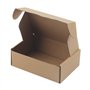 JAPCHET Lot de 20 boîtes d'expédition en carton ondulé marron 15 x 10 x 5 cm, Carton Emballage Colis