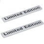 Yugeye Lot de 2 emblèmes universels en métal avec logo édition limitée pour coffre de garde-boue latéral