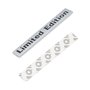 Yugeye Lot de 2 emblèmes universels en métal avec logo édition limitée pour coffre de garde-boue latéral, compatibles avec la pl
