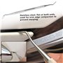 Kit Covering Vitre Teintée Voiture 42Pcs Kit Vitre Teintée Voiture, Outil d'emballage de Vinyle, Raclette en Feutre, Support, Ga