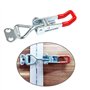 Mnixy Gh-4001 Lot de 12 pinces à bascule en métal avec verrouillage à capuchon 100 kg