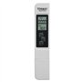 CENPEK TDS EC Testeur professionnel 3 en 1 pour la qualité de l'eau avec écran LCD numérique TDS et EC pour eau potable, aquariu