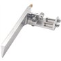 CENPEK Gouvernail de direction absorbant en alliage d'aluminium de 95 mm pour bateau RC
