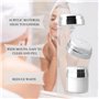 2PCS Contenants Cosmétiques Vide Pots Cosmétiques Boîtes Cosmétiques Pot Vide Cosmétique en Plastique Bouteille Echantillon Pots