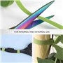 25 m Attaches de Jardin pour Plantes,10 mm Liens de Plantes Bande de Fixation Réutilisable pour Jardin Maison Bureau, Attache po