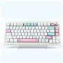 White Keycaps 132 Touches Baromètre Keycaps, XDA Profile PBT Keycap Dye Sublimation Keycaps Set pour Clavier de Jeu Mécanique, C