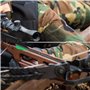 REAWOW Boulons d'arbalète flèches Carbone Flèches d'arbalète Carbone 20" Mixte Carbone Flèche 24PCS 8,8 mm pour la Chasse à l'ar