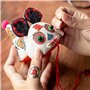 Wenrescry Lot de 30 tissus en coton patchwork - 20 x 25 cm - Paquets de tissu en coton uni et carrés colorés pour le bricolage, 