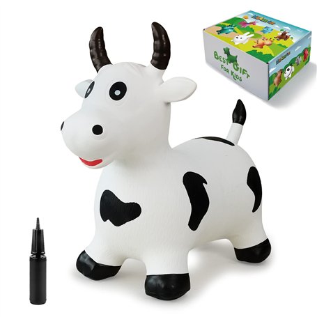 Cheval sauteur gonflable avec pompe à main
