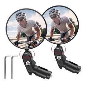 1 paire de rétroviseurs de vélo
