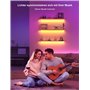 Led Chambre 10M Ruban Led Bande Lumière Décorative Multicolore, RGB Guirlande de Lumineuse Dimmable avec Télécommande, Bluetooth