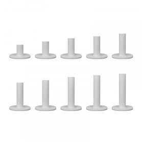 MiOYOOW 10PCS Tees de Golf en Caoutchouc