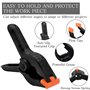 8 Pinces à ressort pince etau plastique, Grandes Pinces Serres Force de serrage élevée de la pince de serrage à ressort,Clips po