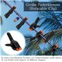 8 Pinces à ressort pince etau plastique, Grandes Pinces Serres Force de serrage élevée de la pince de serrage à ressort,Clips po