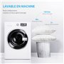 Oreiller 50x70 cm Lot de 2 Coussins Hotellerie Luxe Oreillers, Antiallergique Anti Acarien d'oreiller Moelleux Microfibre Lavabl