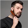 Brosse Plaquante Cheveux,Brosse a Cheveux Poils de Sanglier,Brosse a Chignon,Brosse a Cheveux Demelante pour le Nettoyage des Ch
