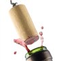 XIAOJING0 Lot de 20 Bouchon Liege Bouteille Vin Réutilisable, Boule de Liège Bouchons Coniques en liège de qualité, pour Stockag