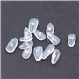 25 Paires Coussinet Lunettes Nez,Plaquette de Nez pour Lunettes Accessoires pour Lunettes Plaquette Silicone pour Lunettes,Anti 